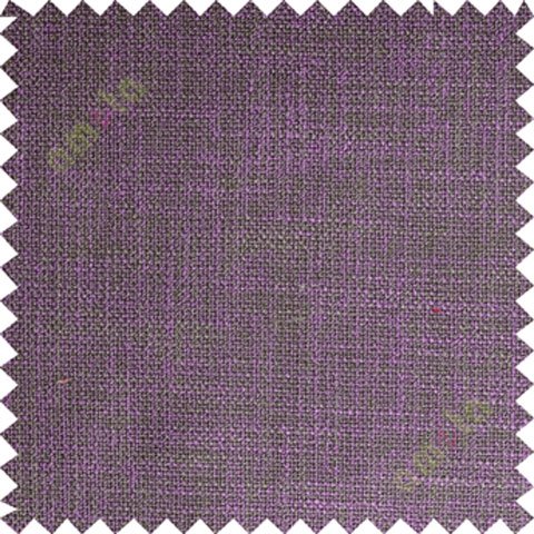 Brown purple jute finish poly sofa upholstery fabric