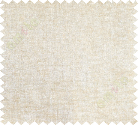 Beige Brown Soft Cotton Finish Texture Poly Sofa Upholstery Fabric