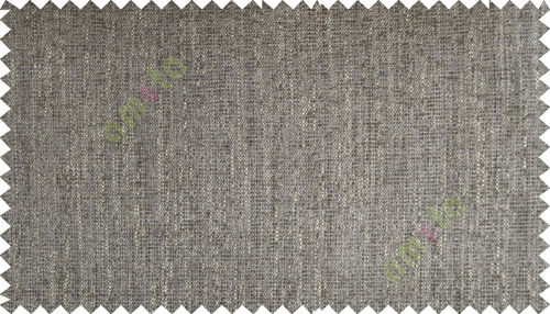 Grey Beige Brown Solid Jute Finish Poly Sofa Upholstery Fabric