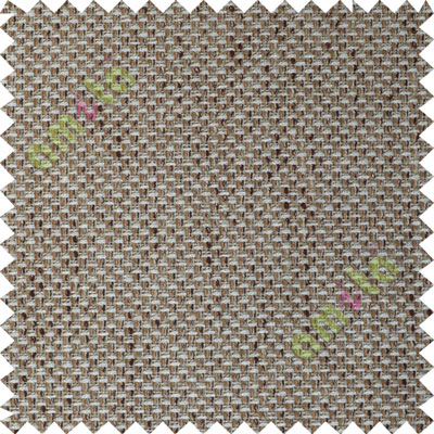 Black Brown Beige Tartan Polyester Sofa Upholstery Fabric