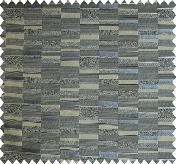 Grey gold brown broken stripes poly upholestry fabric