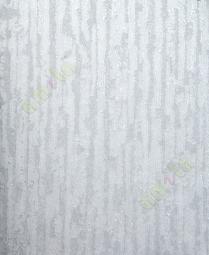 White grey silver elegant vertical self texture home décor wallpaper for walls