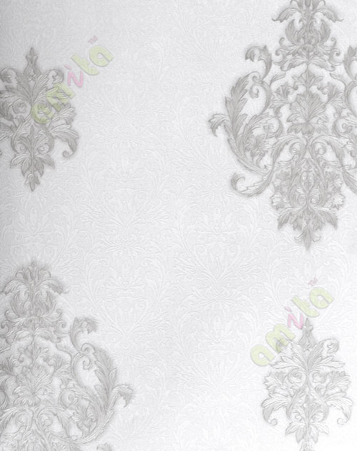 Beige brown colour traditional motifs home décor wallpaper for walls