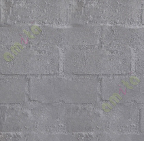 Black natural brick design finish home décor wallpaper for walls