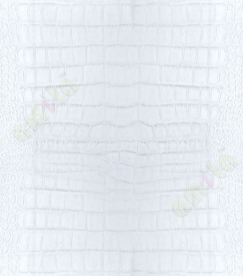 White colour natural crocodile skin finish home décor wallpaper for walls