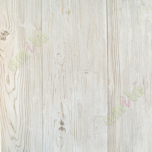 White grey natural wooden plank finish home décor wallpaper for walls