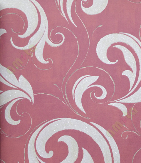 Red grey motif home decor wallpaper for walls