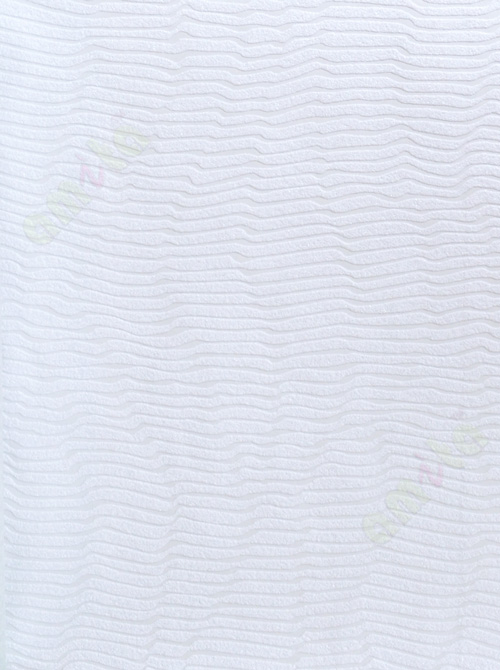 Pure white horizontal zigzag lines home decor wallpaper for walls