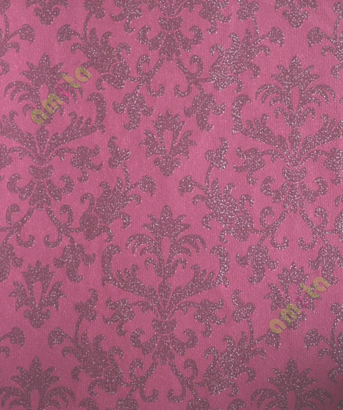 Maroon silver damask home decor wallpaper for walls