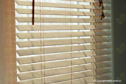 Wooden Blinds 35 mm Venetian Blinds S.Maple 100092