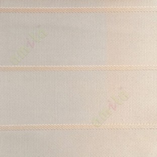 Beige color horizontal stripes double layer texture background triple shade blind