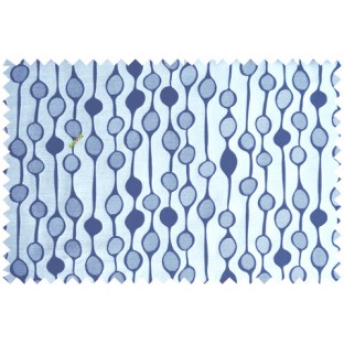 Blue white hanging weaver nest poly main curtain designs