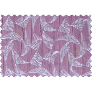 Pink silver star poly main curtain designs