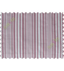 Pink white shadow stripes poly main curtain designs