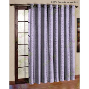 Purple white blue colour bold rain drop stripes with yellow background poly main curtain designs
