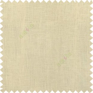 Beige color complete plain texture gradients designless cotton finished with polyester base fabric sheer curtain