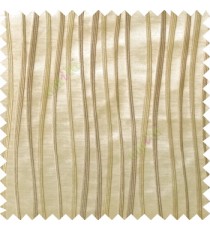 Green beige grey color vertical flowing lines texture with thick polyester background main curtain