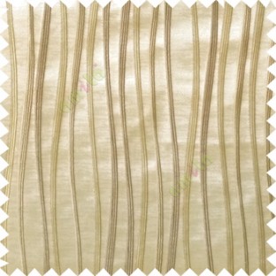 Green beige grey color vertical flowing lines texture with thick polyester background main curtain