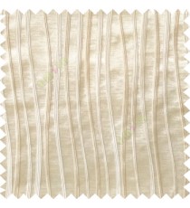 Beige cream color vertical flowing lines texture with thick polyester background main curtain
