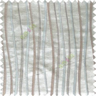 Blue grey white color vertical flowing lines texture with thick polyester background main curtain