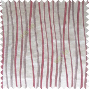 Maroon grey color vertical flowing lines texture with thick polyester background main curtain