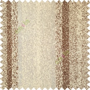 Brown silver color vertical texture finished designs digital patterns bold wide straight lines polyester thick base fabric main curtain