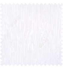Pure white color vertical trendy lines texture finished surface polyester base fabric main curtain