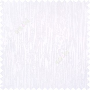 Pure white color vertical trendy lines texture finished surface polyester base fabric main curtain