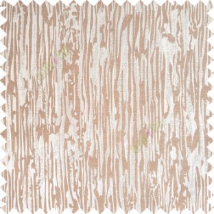 Brown grey color vertical trendy lines texture finished surface polyester base fabric main curtain