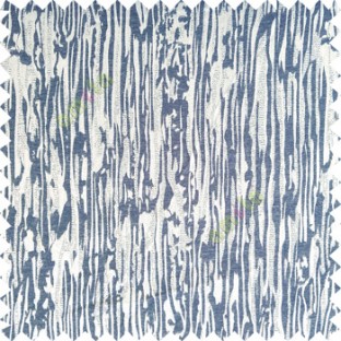 Navy blue silver color vertical trendy lines texture finished surface polyester base fabric main curtain