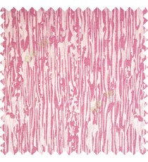 Pink silver color vertical trendy lines texture finished surface polyester base fabric main curtain
