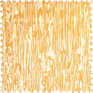 Orange silver color vertical trendy lines texture finished surface polyester base fabric main curtain