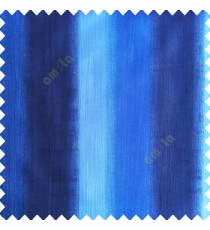 Royal blue and sky blue color combination vertical bold stripes texture finished base fabric horizontal weaving lines polyester main fabric