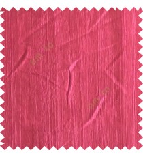 Pink color vertical texture lines crushed pattern embossed texture polyester background horizontal stripes curtain fabric