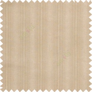 Brown gold color vertical texture stipes designless polyester background transparent base fabric sheer curtain