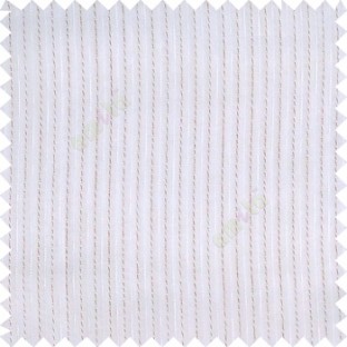 White brown color vertical coil stripes texture background with transparent polyester base fabric sheer curtain