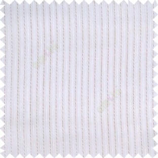 White brown color vertical coil stripes texture background with transparent polyester base fabric sheer curtain