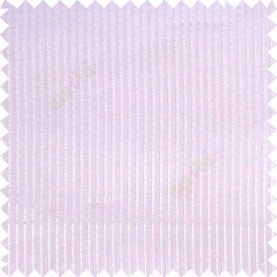 White color vertical bold texture stripes with transparent polyester base fabric sheer curtain
