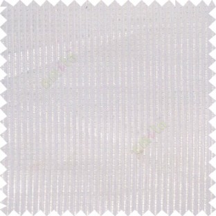 Half white color vertical bold texture stripes with transparent polyester base fabric sheer curtain