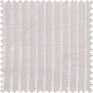 Half white color vertical bold texture gradients stripes horizontal lines with transparent polyester fabric sheer curtain
