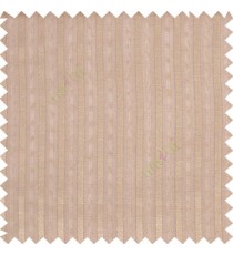 Brown color vertical bold texture gradients stripes horizontal lines with transparent polyester fabric sheer curtain