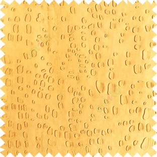 Gold color texture finished embossed designs stones and gravels small dots rain drops horizontal lines  polyester main curtain fabric