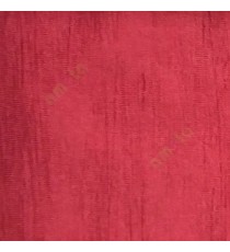 Red color embossed texture vertical stripes main curtain