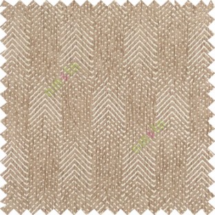 Grey cream color complete texture zigzag vertical lines small carved dots chenille background sofa fabric