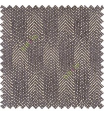 Beige dark blue color complete texture zigzag vertical lines small carved dots chenille background sofa fabric