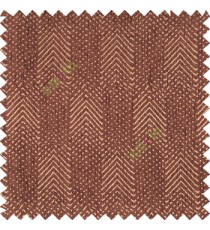 Dark chocolate brown gold color complete texture zigzag vertical lines small carved dots chenille background sofa fabric