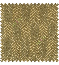 Green gold color complete texture zigzag vertical lines small carved dots chenille background sofa fabric