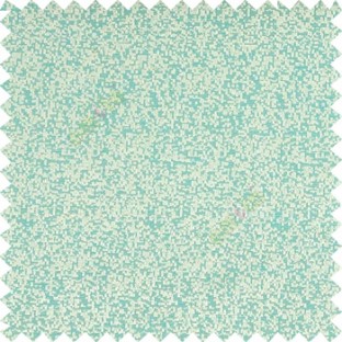 Turquoise blue color solid texture designs small digital dots horizontal lines with polyester thick background water drops main curtain