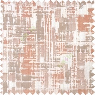 Orange grey brown color complete texture vertical lines with polyester thick background main curtain