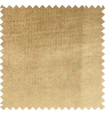 Tawny brown color complete plain designless velvet finished chenille soft background main curtain